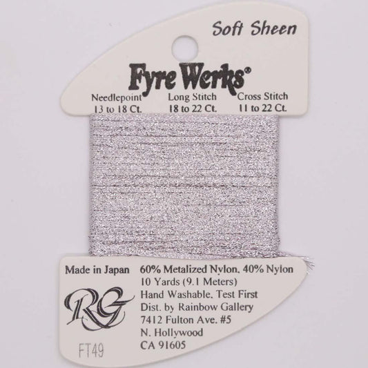 FT49 - Platinum - Fyre Werks Soft Sheen