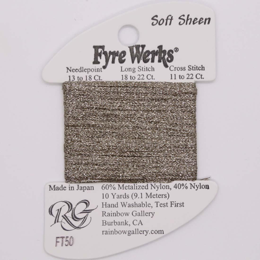 Fyre Werks Soft Sheen - Old Brass FT50