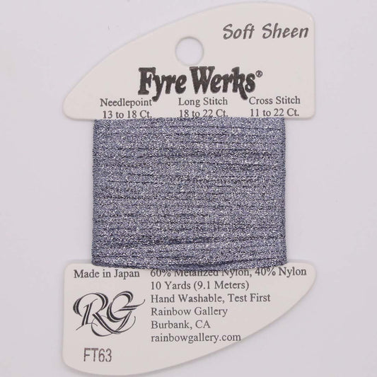 FT63 - Vintage Silver - Fyre Werks Soft Sheen