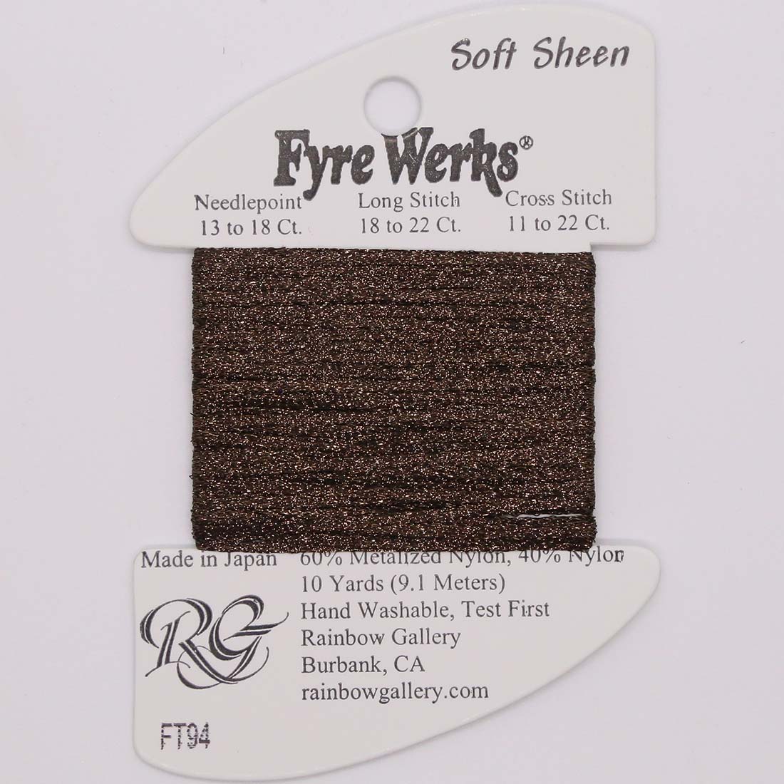 FT94 - Chocolate Kiss - Fyre Werks Soft Sheen