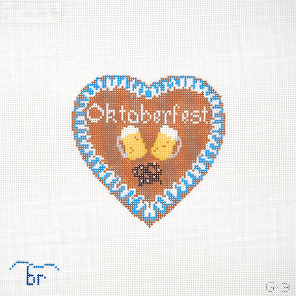 G3 Octoberfest Gingerbread Heart