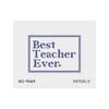 Best Teacher by Initial K Studio