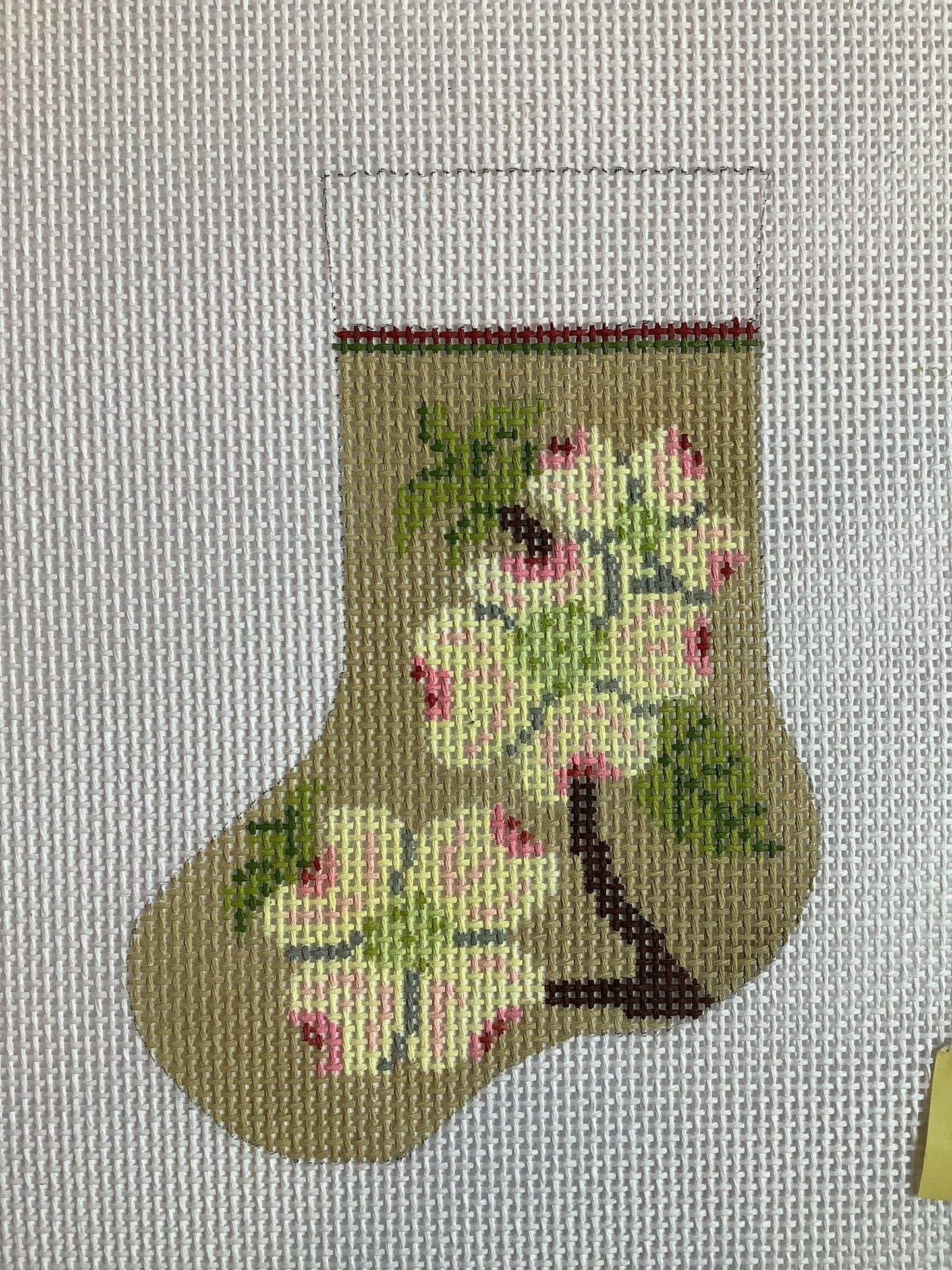 Blossom Pansy Mini Sock