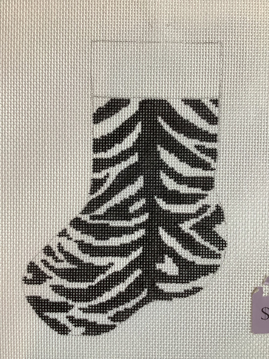 Zebra Mini Sock
