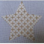 W-Star of Wonder Tree Topper- Gold