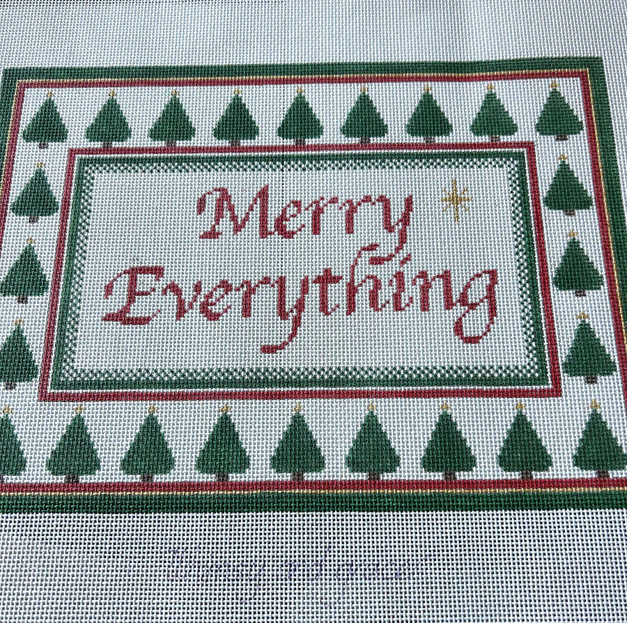 Merry Everything 13 x 9.5 13 Count
