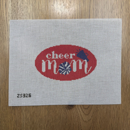 Cheer Mom Printed Canvas