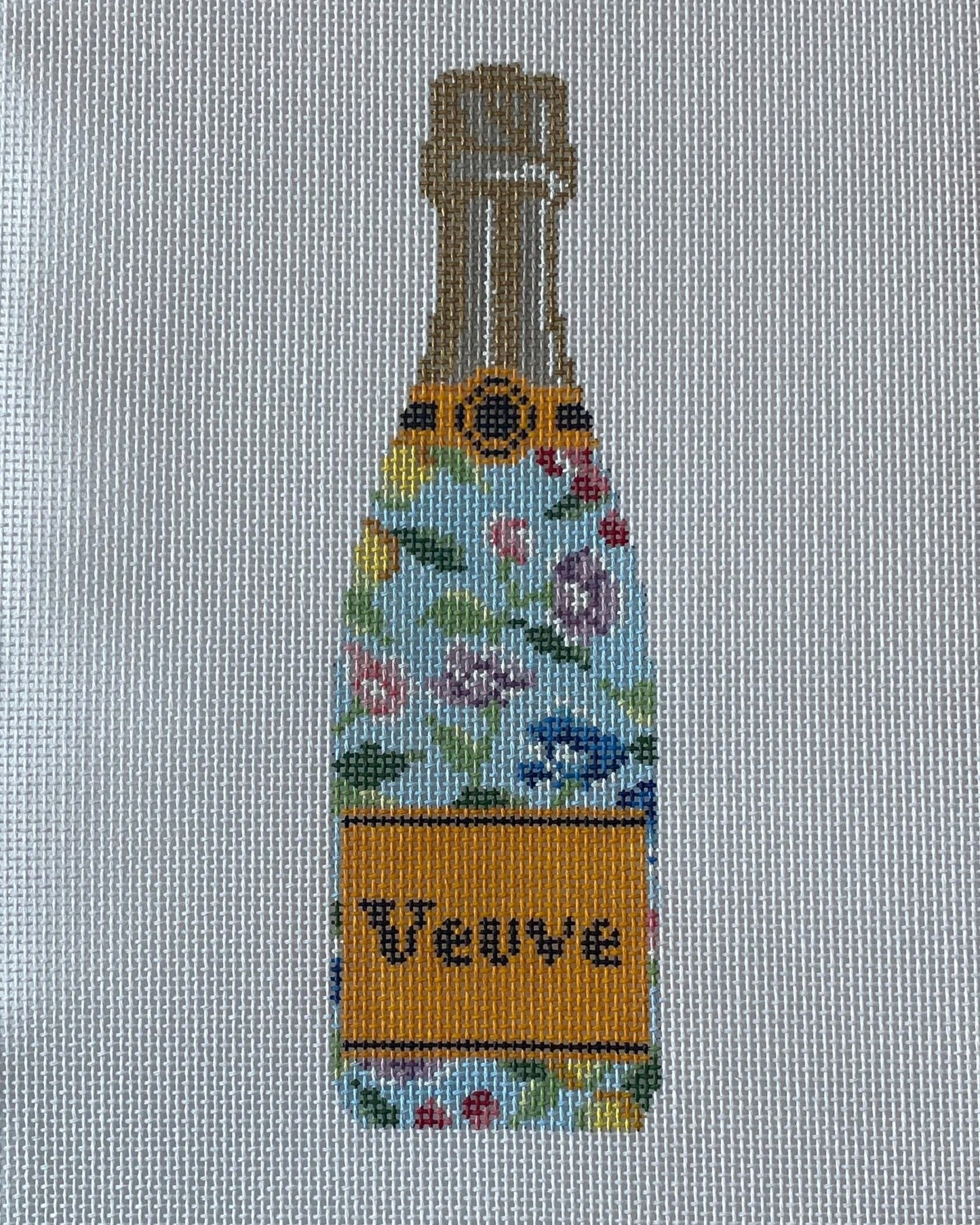 Veuve ~ Blue Floral Champagne by C'ate La Vie