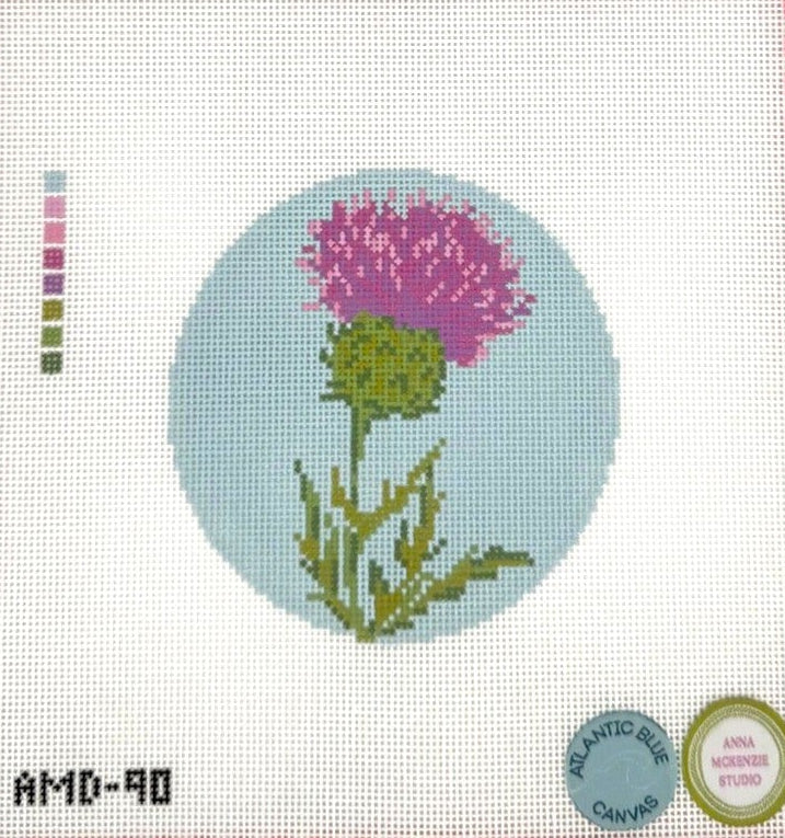 Flowers of the Bible - Thistle by Anna McKenzie Studio