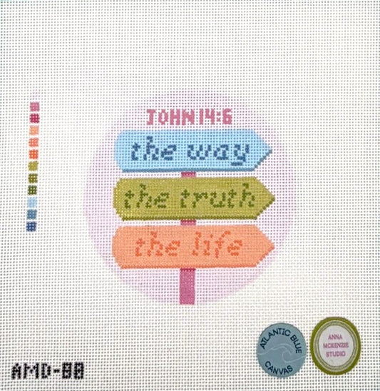 The Way the Truth and Life by Anna McKenzie Studio