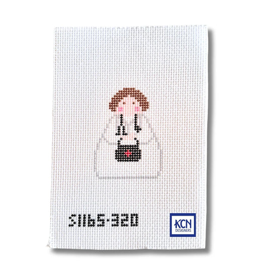 Doctor Angel Needlepoint Canvas