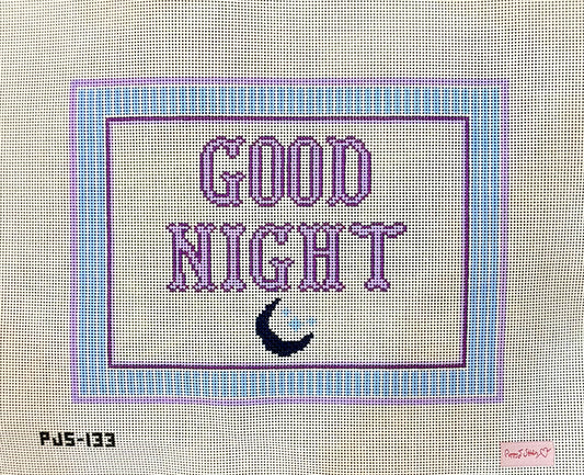 Good Night by Poppy J Stitches