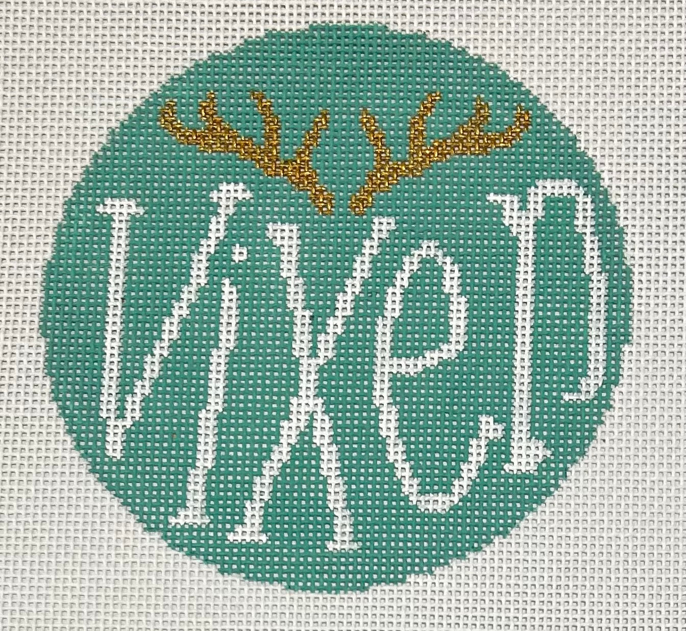 Vixen Reindeer Teal by The Collection Designs