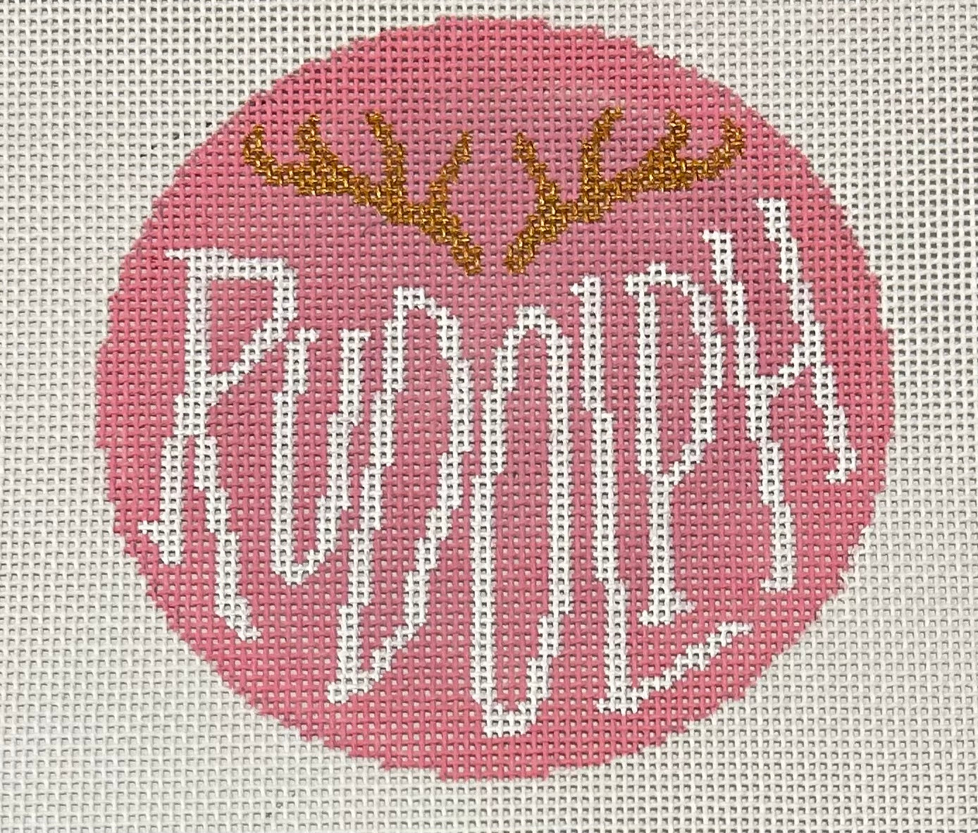 Rudolph Reindeer Pink by The Collection Designs