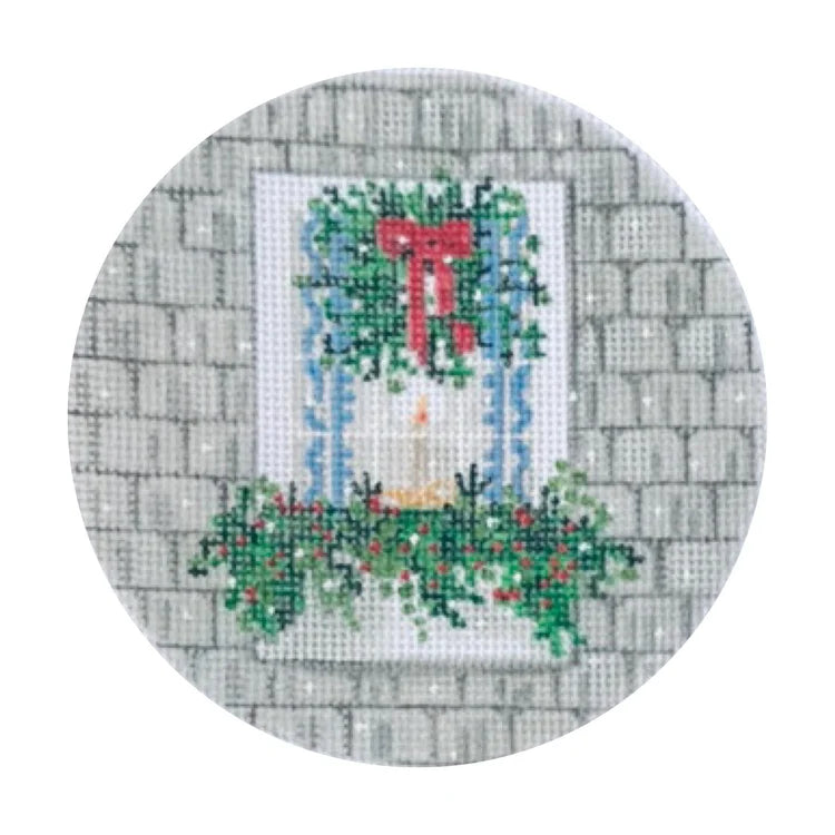 Festive Window by The Plum Stitchery