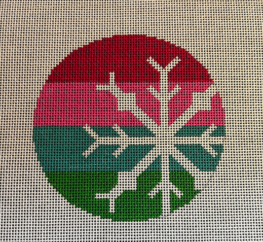 Snowflake on Stripe, 13m by Lauren Bloch