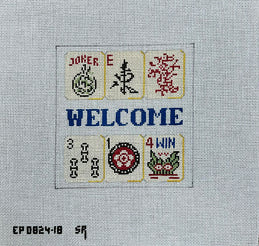 Mah Jongg Welcome by Susan Roberts