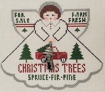 PP-996KV Angel w/Charms: Farm Fresh Trees