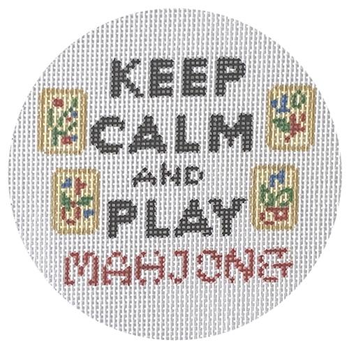 Keep Calm and Play Mahjong by Kate Dickerson