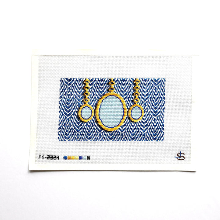Pendant Sunglasses Case (Blue) - by Jenni Sandberg
