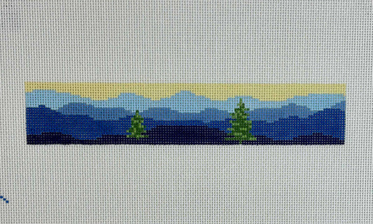 K2 Blue Ridge w/Trees Key Fob