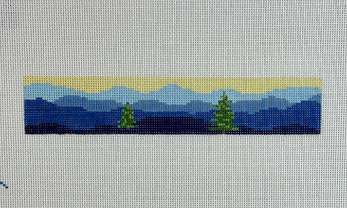 K2 Blue Ridge w/Trees Key Fob