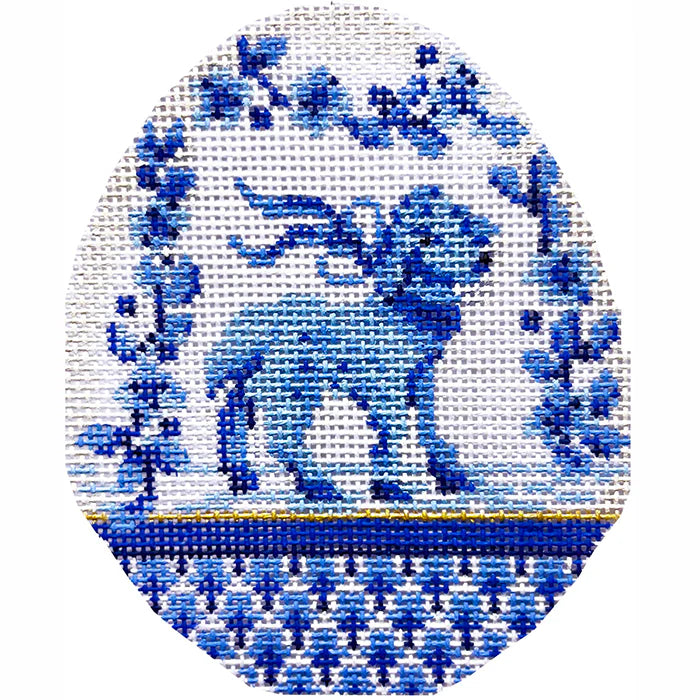 Blue Garland Lambs Egg