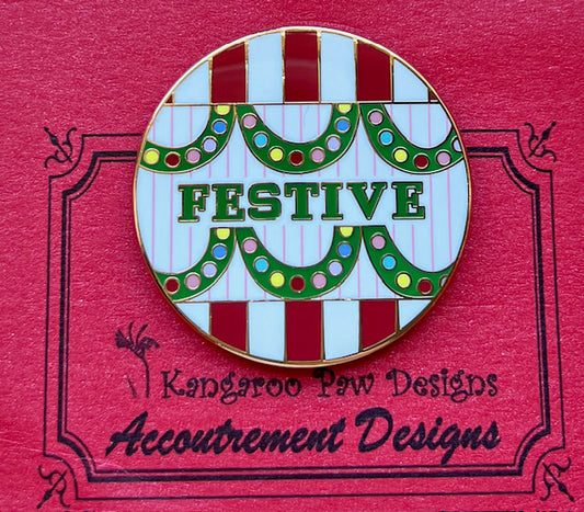 Festive Needle Minder by Kanagaroo Paws