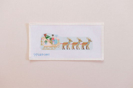 Christmas Village Sleigh by Le Point Studio