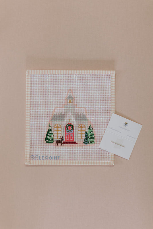 Christmas Village Church by Le Point Studio