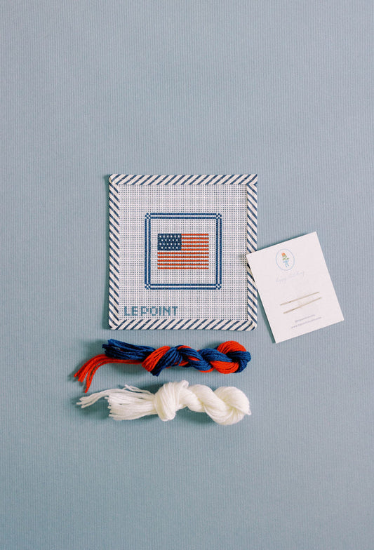 Flag Canvas by Le Point Studios