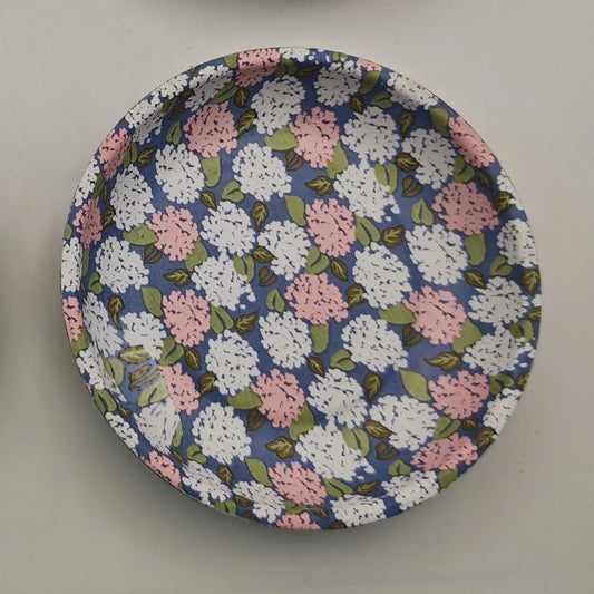Mag Bowl Magnetic Metal - Hydrangea