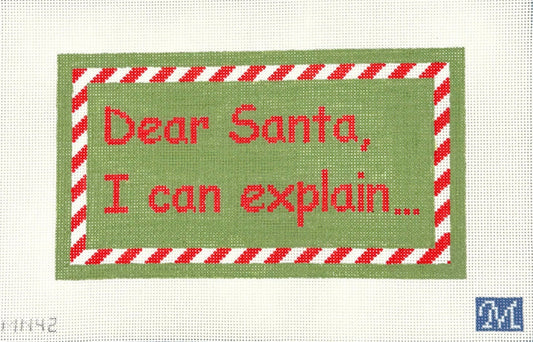 Dear Santa, I can explain.... by Maura Nolan Design