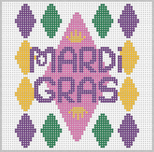 Mardi Gras Diamonds by The Collection Designs