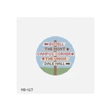 Norman Campus Directional Sign by Nash & Daughters