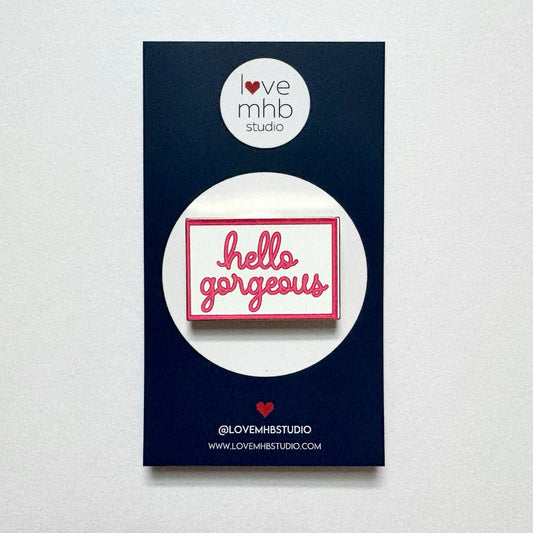 Hello Gorgeous Needle Minder by Love MHB
