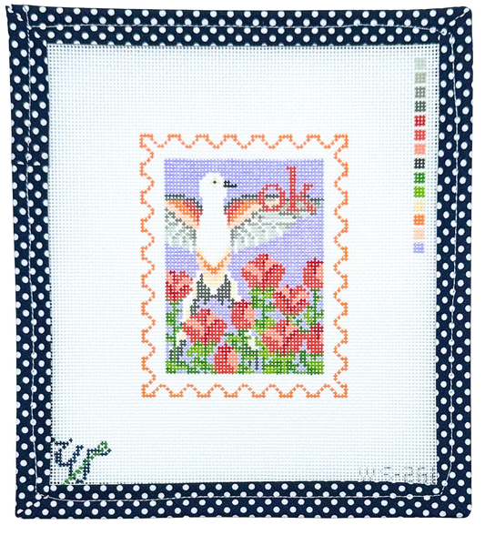 Oklahoma Stamp Wipstitch