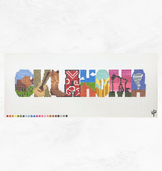 OKLAHOMA by Cactus Needlepoint