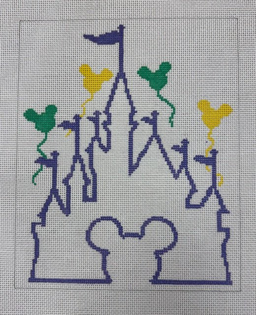 Castle and Mouse Tooth Fairy Pillow