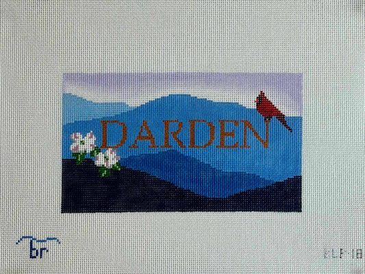 P18 - Darden School UVA blue ridge motif