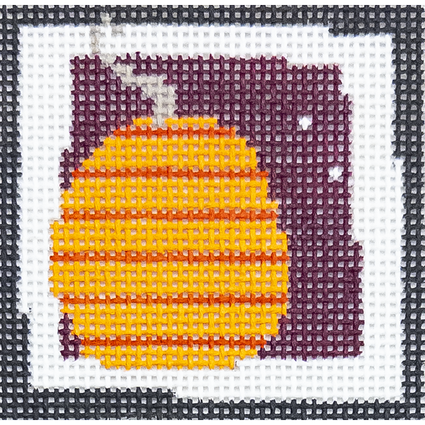 Pumpkin Orange Stripes