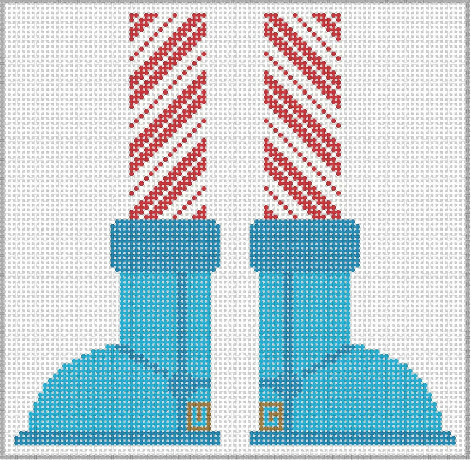 Elf in Boots - Blue by The Collection Designs