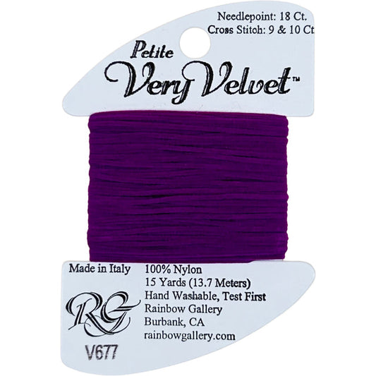 Petite Very Velvet - Dark Fuchsia V677