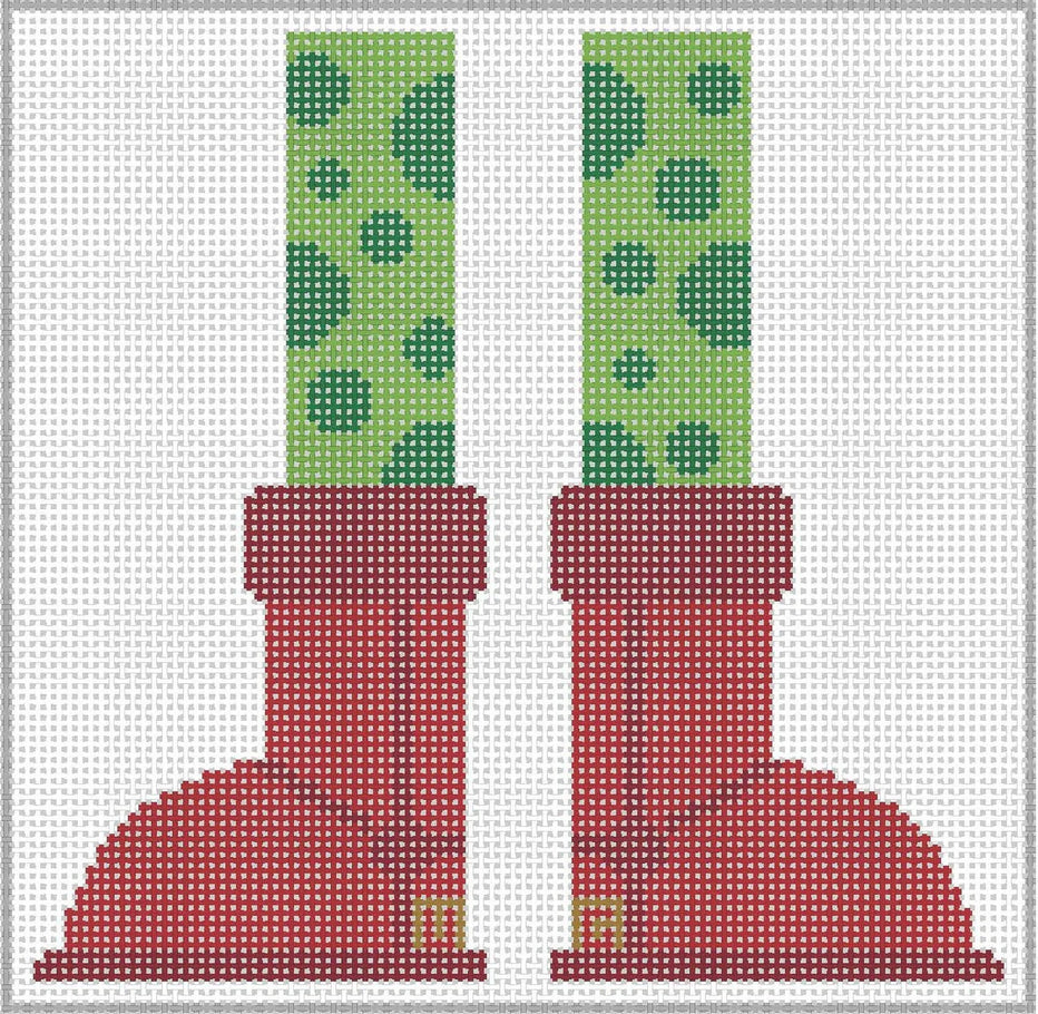 Elf in Boots - Red by The Collection Designs