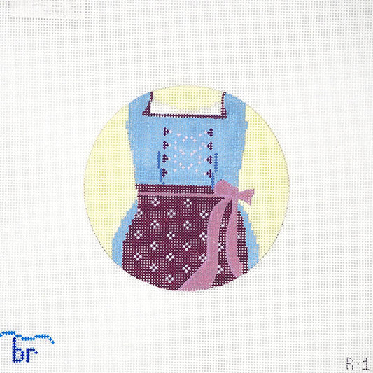 R1 - Dirndl (plum/blue)