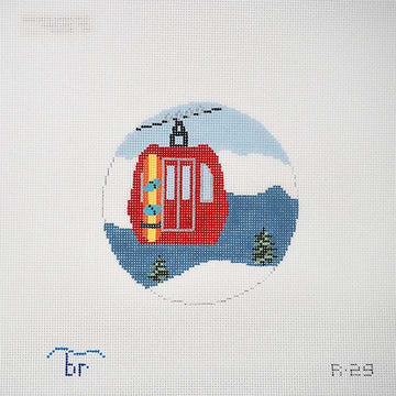 R29 Gondola w/Snowboard