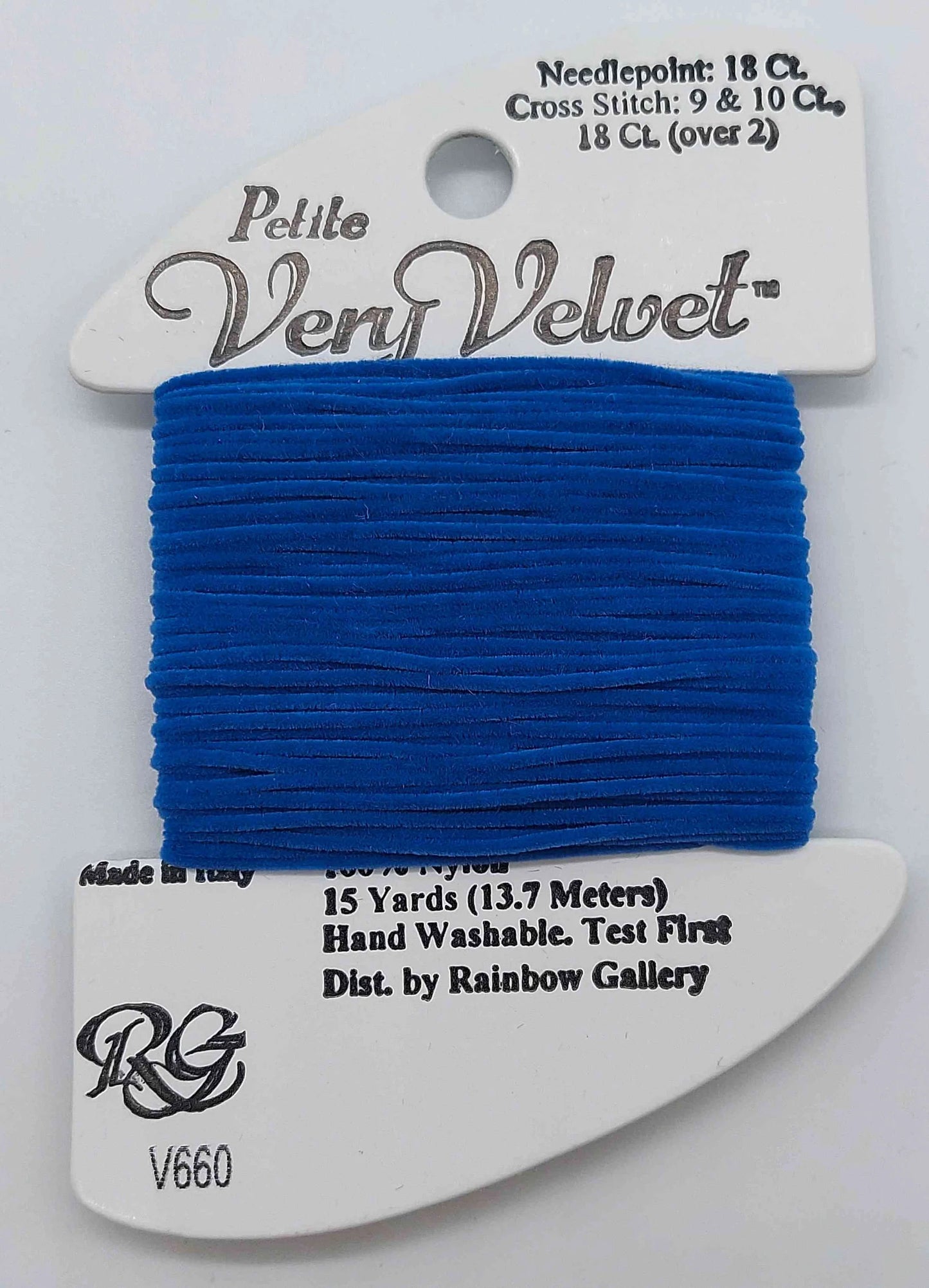V660 Blue - Petite Very Velvet