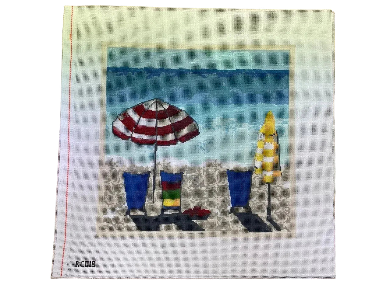 Beach Scene by Ruthie Carlson