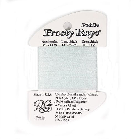 Frosty Ray- Ice Blue Y189