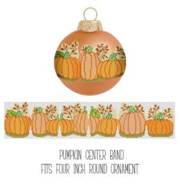 Fall Pumpkins Center Band by Starke Art